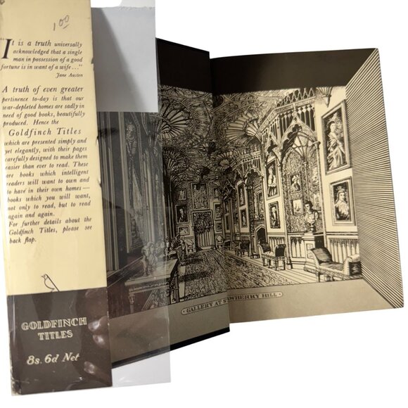 Northanger Abbey By Jane Austen 1949 Second Edition Nicholas Vane HCDJ Vintage - Picture 5 of 16